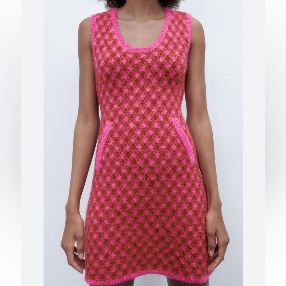 ZARA knit dress nwt - Picture 1 of 5